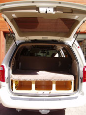 Camper with POP TOP up