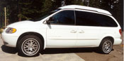 Front view with top up