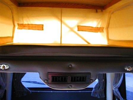 Inside of Pop Top